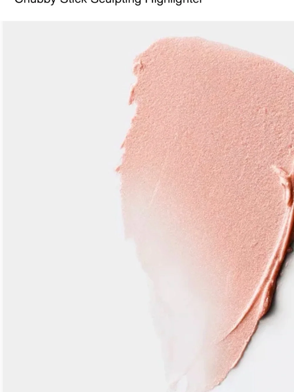Clinique Chubby Stick Highlighter 01 Hefty Highlight FULL SIZE NWOB